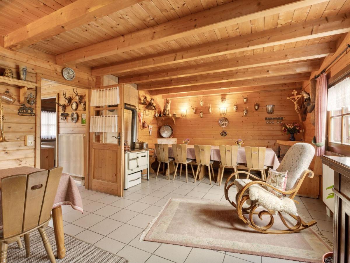 Chalet In Hinterrod Thuringia With Sauna Eisfeld Exteriör bild
