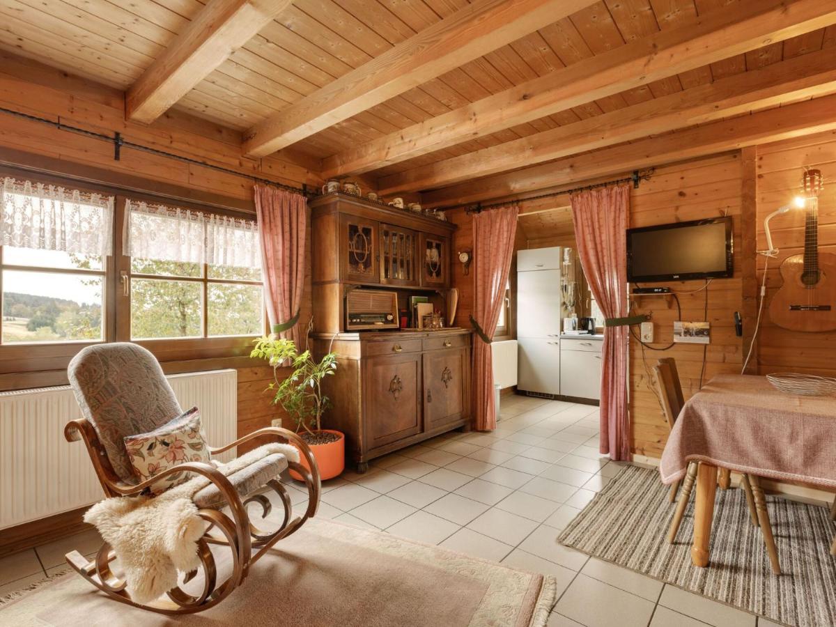 Chalet In Hinterrod Thuringia With Sauna Eisfeld Exteriör bild