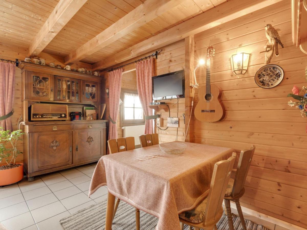 Chalet In Hinterrod Thuringia With Sauna Eisfeld Exteriör bild