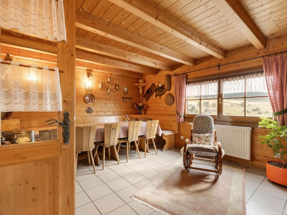 Chalet In Hinterrod Thuringia With Sauna Eisfeld Exteriör bild
