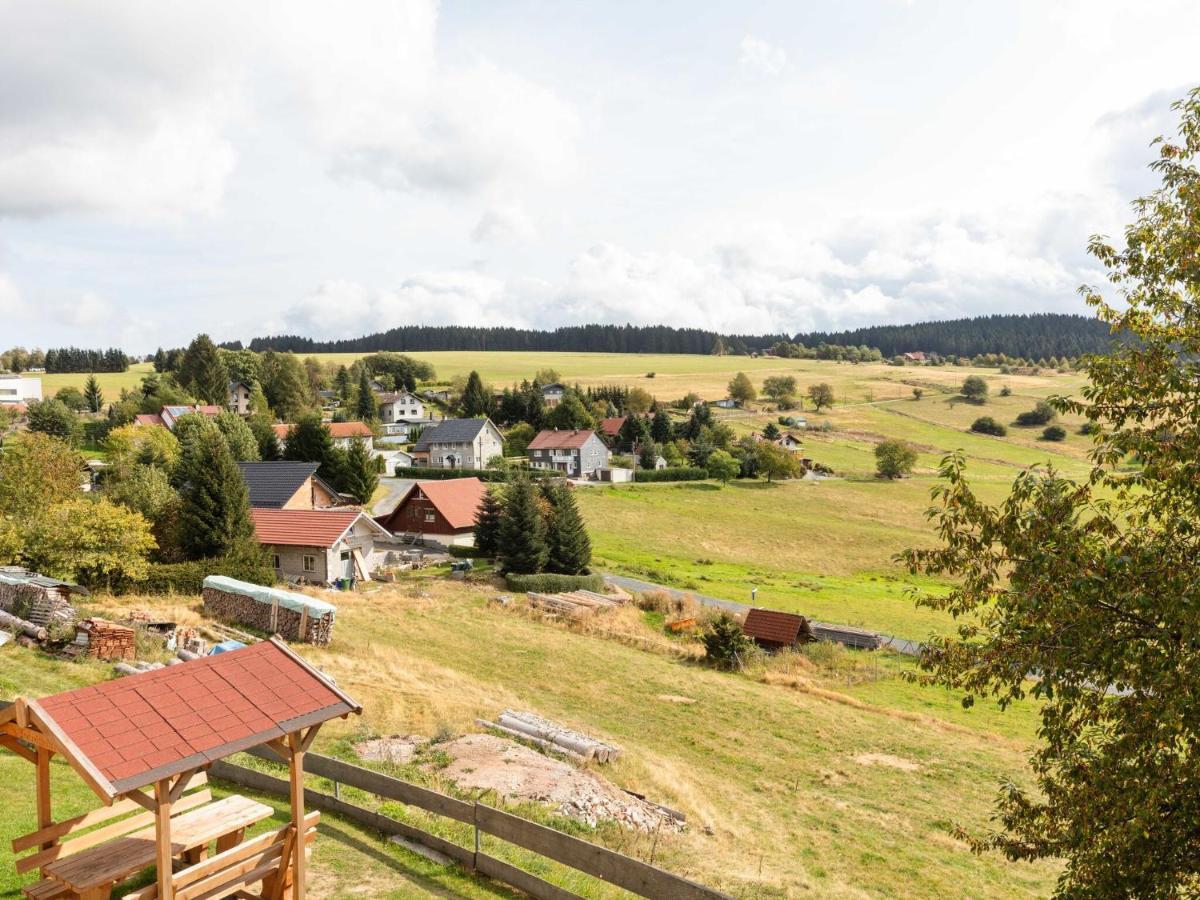 Chalet In Hinterrod Thuringia With Sauna Eisfeld Exteriör bild