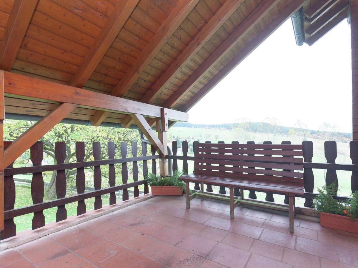 Chalet In Hinterrod Thuringia With Sauna Eisfeld Exteriör bild